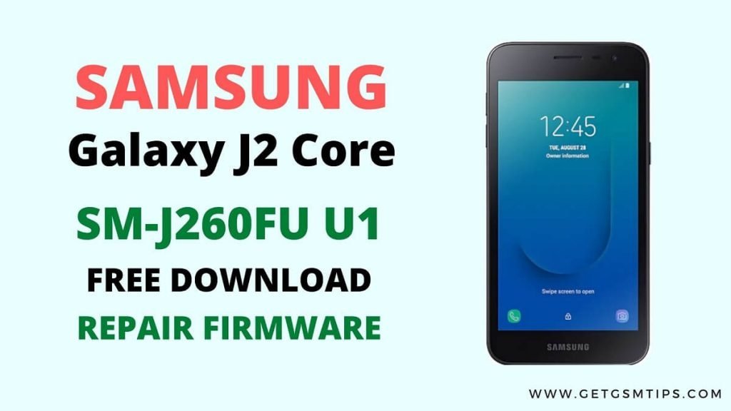 Samsung J2 Core SM-J260FU