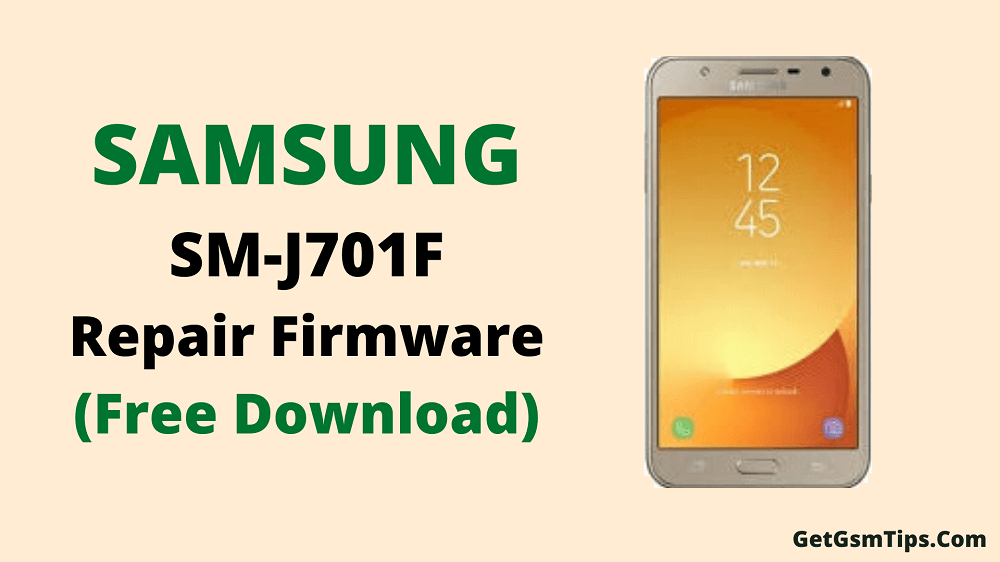 Samsung Galaxy SM-J701F device image