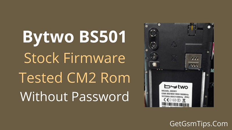 Bytwo BS501 Flash File