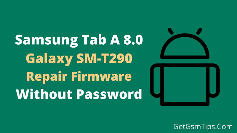 Samsung Tab A 8.0 SM-T290