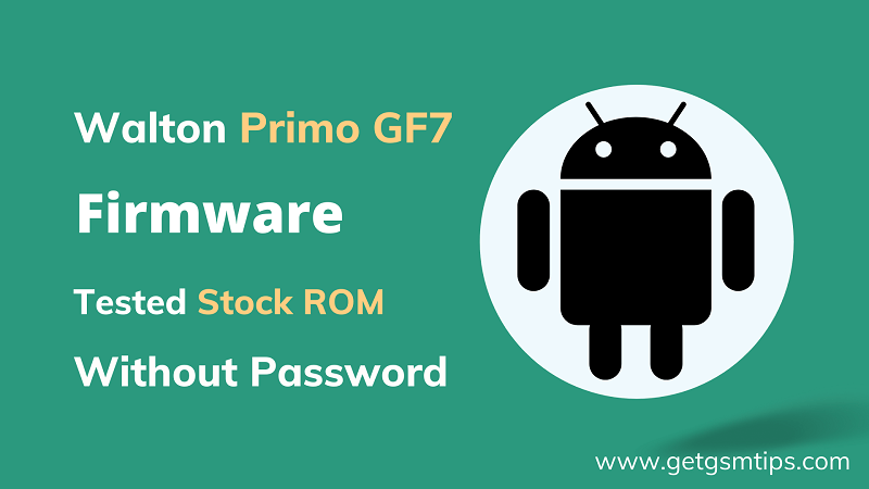 Walton Primo GF7 Firmware
