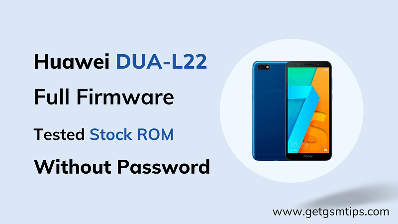 Huawei Honor 7S DUA-L22 Firmware