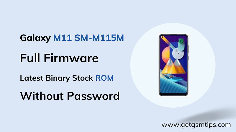 Samsung SM-M115M Firmware