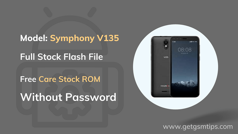 Symphony V135 MT6580 Firmware