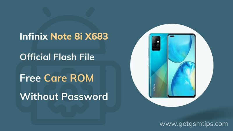 Infinix Note 8i X683 Flash File