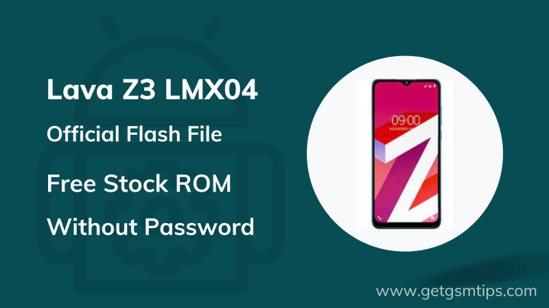Lava Z3 LMX04 Flash File