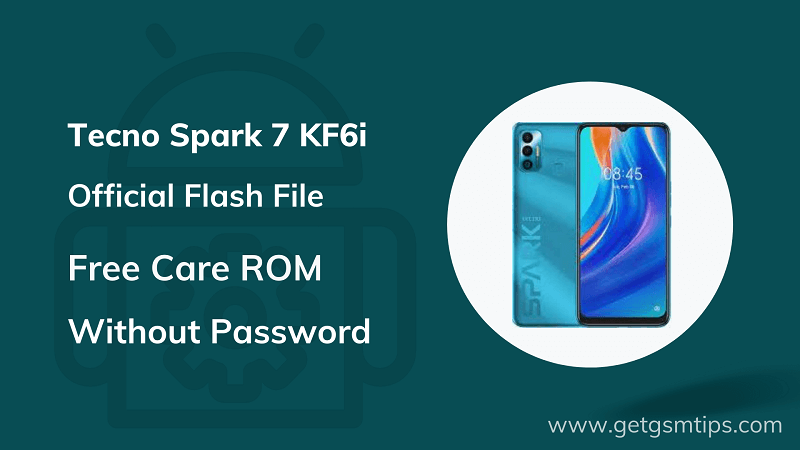 Tecno Spark 7 KF6i Flash File
