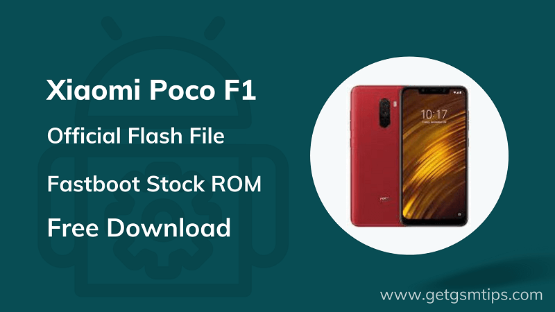 Xiaomi Poco F1 Firmware