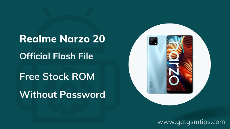 Realme Narzo 20 RMX2191 Firmware