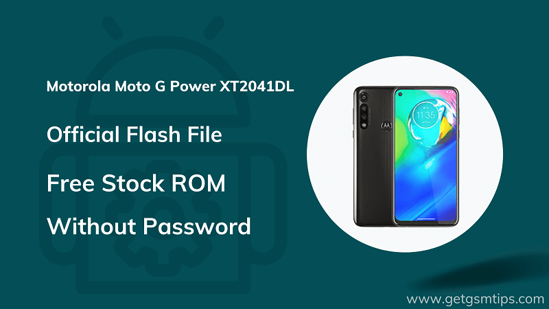 Motorola Moto G Power XT2041DL Firmware