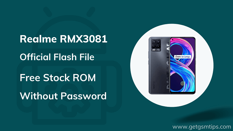 Realme 8 Pro RMX3081 Firmware