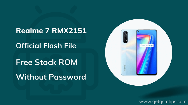 Realme 7 RMX2151 Firmware