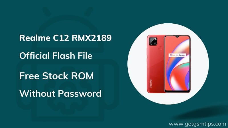 Realme C12 RMX2189 Firmware