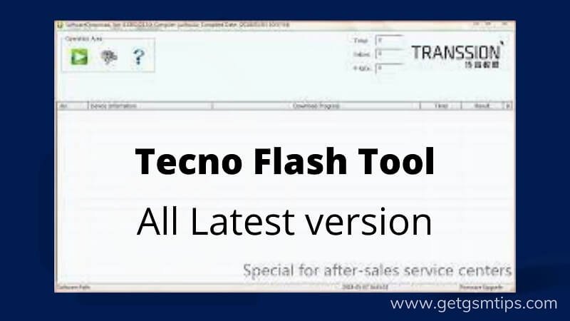 Download Tecno Flash Tool