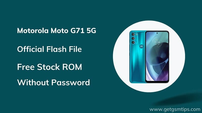 Motorola Moto G71 5G XT2169-2 Firmware