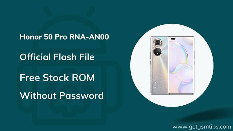 Honor 50 Pro RNA-AN00 Firmware