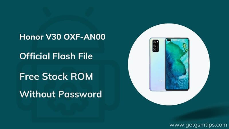 Honor V30 OXF-AN00 Firmware