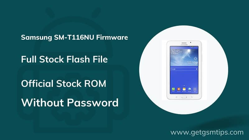 Samsung SM-T116NU Firmware