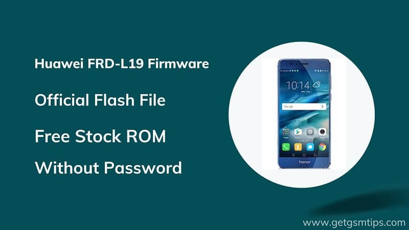 Huawei FRD-L19 Firmware