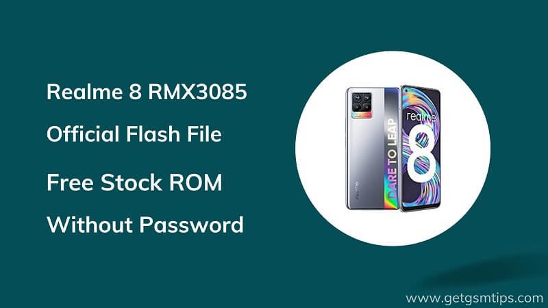 Realme 8 RMX3085 Scatter Firmware