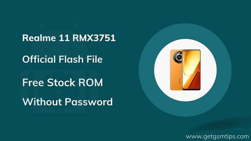 Realme 11 RMX3751 Firmware