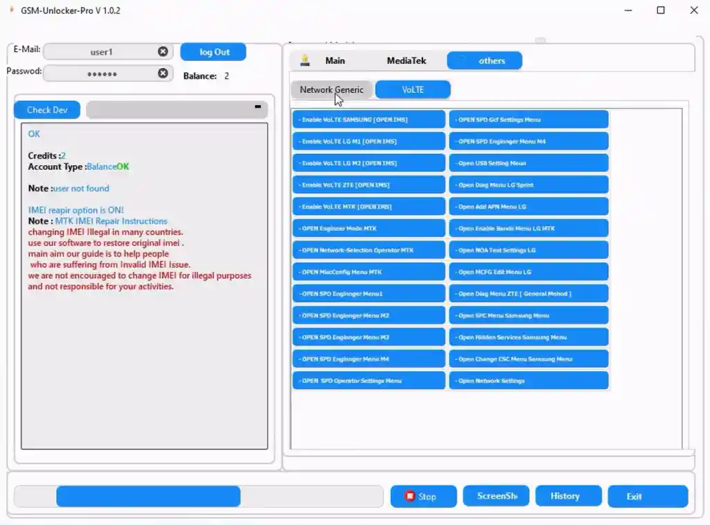 GSM Unlocker Pro