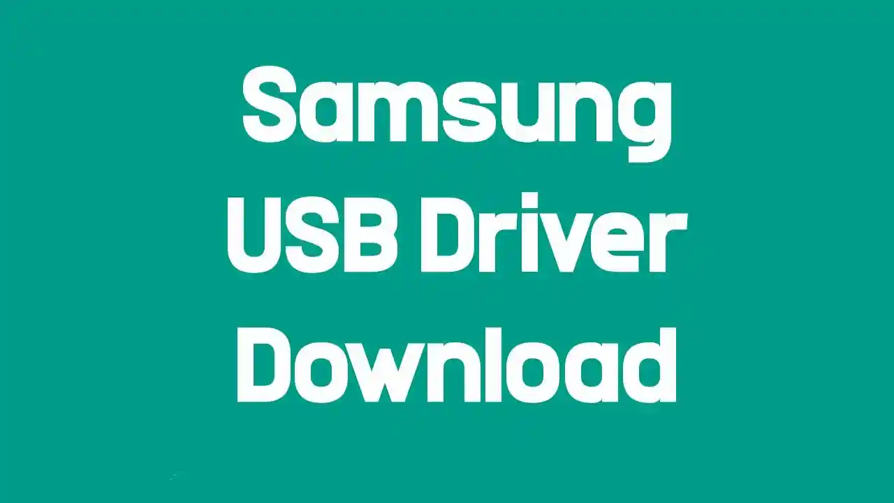 Samsung USB Driver